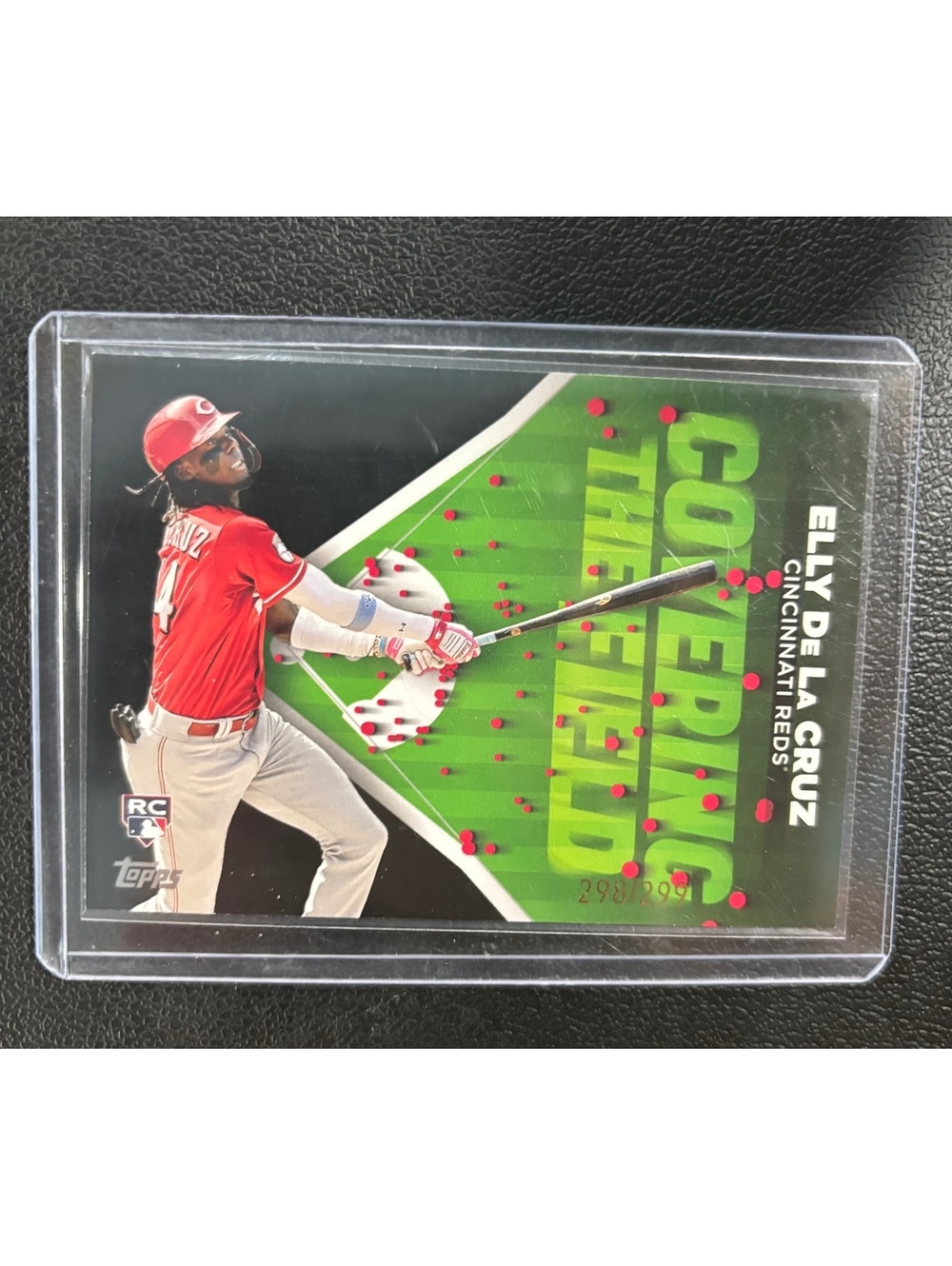 2024 Topps Elly De La Cruz Color Card Green Parallel #/499 Rookie RC – 276/499